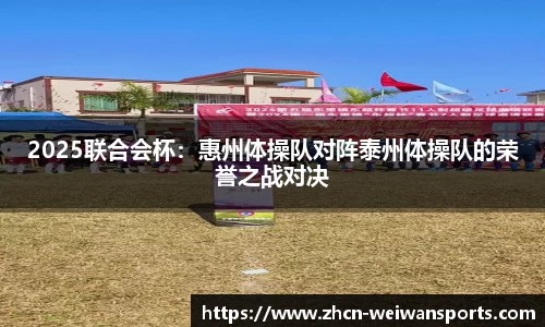 2025联合会杯：惠州体操队对阵泰州体操队的荣誉之战对决